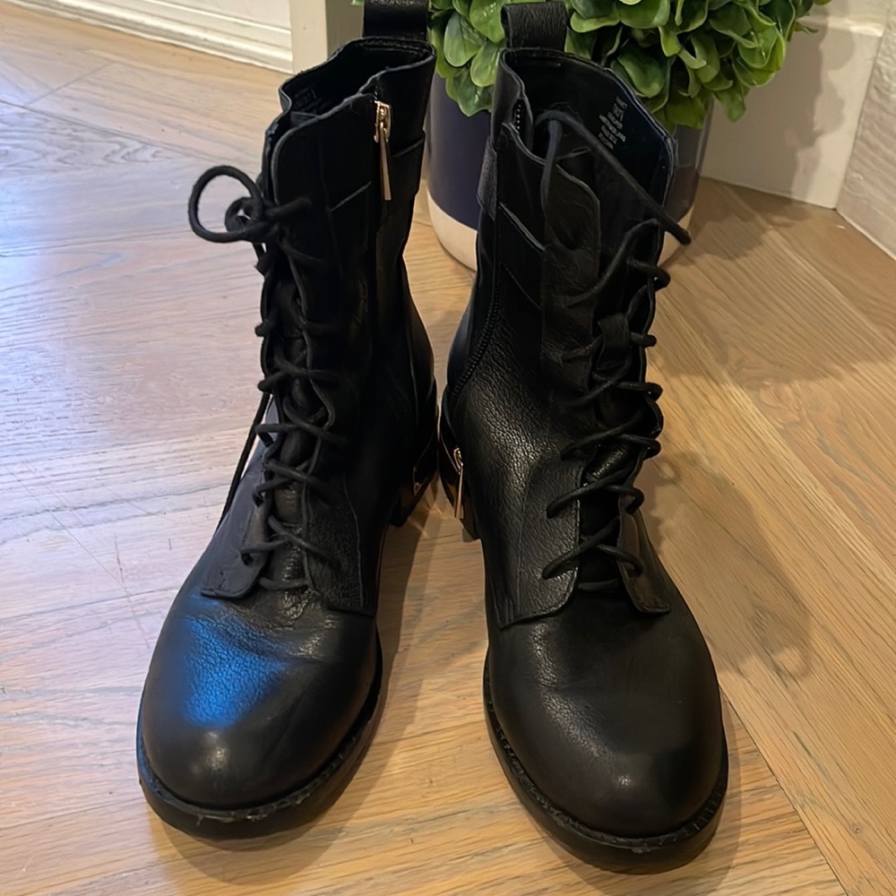 Vince Camuto combat boots